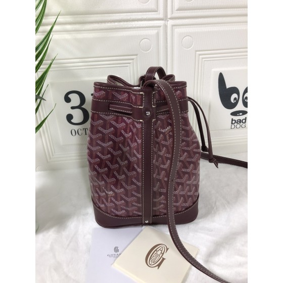 GOYARD drawstring single shoulder bucket bag W29