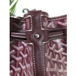 GOYARD drawstring single shoulder bucket bag W29