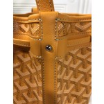 GOYARD drawstring single shoulder bucket bag W29