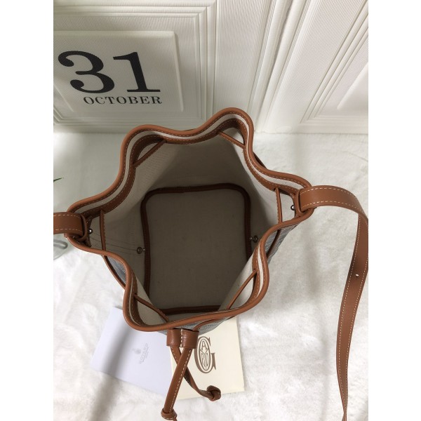 GOYARD drawstring single shoulder bucket bag W29