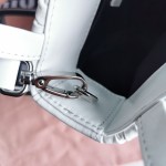 MIU MIU 5BA220 Latest Embroidered Denim Little Tote