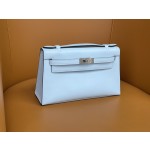 Mini kelly generation Swift T0 haze blue silver buckle