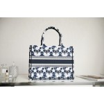 DIOR TOTE blue small five stars