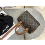 CELINE Small Boston Old Flower Black Model: 197582