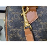 CELINE Small Boston Old Flower Black Model: 197582