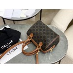 CELINE Small Boston Old Flower Black Model: 197582
