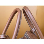 Lindy26 gold brown tc leather silver buckle