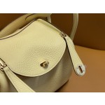 Mini lindy chick yellow tc leather gold buckle