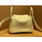 Mini lindy chick yellow tc leather gold buckle