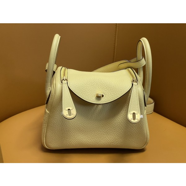 Mini lindy chick yellow tc leather gold buckle