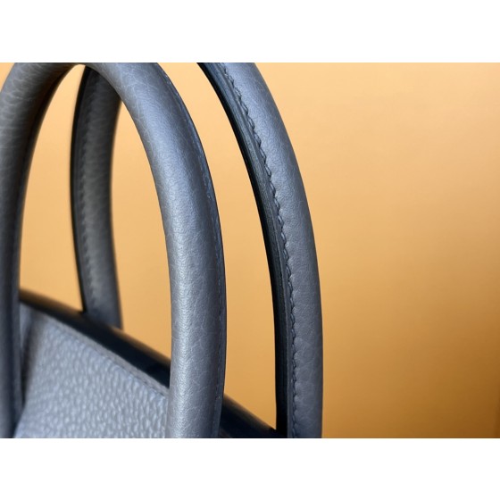 Birkin 25/30 Tin ware Grey togo rose Gold buckle