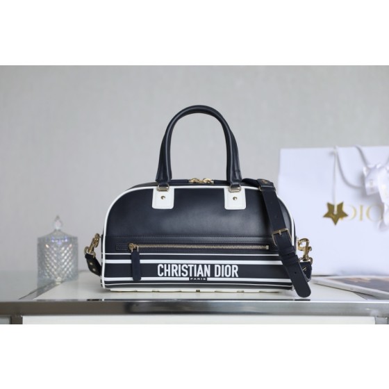 DIOR VIBE zipper bowling bag