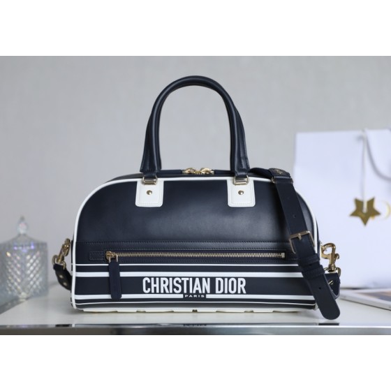 DIOR VIBE zipper bowling bag