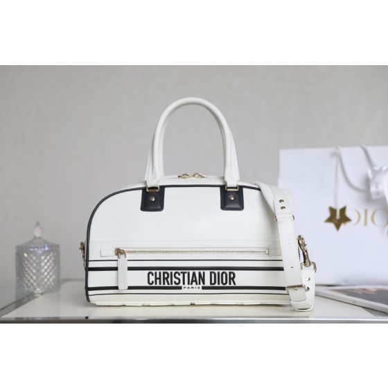 DIOR VIBE zipper bowling bag