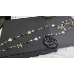 CHANEL Pearl Double C Sweater Chain