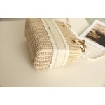 Dior Wicker Basket Bag