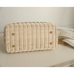 Dior Wicker Basket Bag