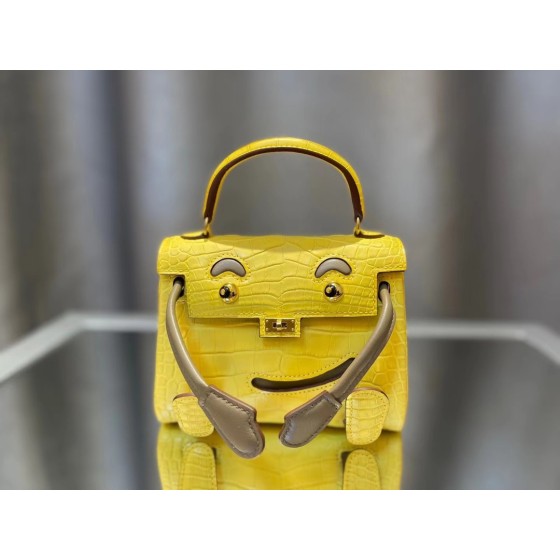 kelly doll  American crocodile top craftsmanship wax thread hand sewing