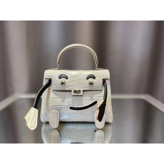 kelly doll  American crocodile top craftsmanship wax thread hand sewing