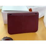 halzan 25 bordeaux burgundy TC leather