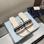 Prada leather outsole shoes