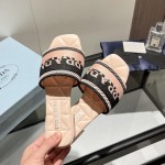 Prada leather outsole shoes