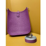 Mini evelyn anemone purple tc leather