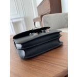 Kangkang 19 black ep leather silver buckle