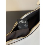 FENDI praphy underarm bag small white
