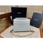 SAINT LAUREN #𝑺𝒖𝒏𝒔𝒆𝒕 𝑾𝒐𝒄#533026 original leather E.JD