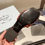 Prada leather outsole shoes