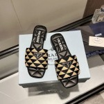 Prada leather outsole shoes