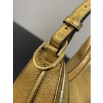 FENDI praphy underarm bag small gold