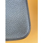 Halzan 25 gold buckle black TC leather