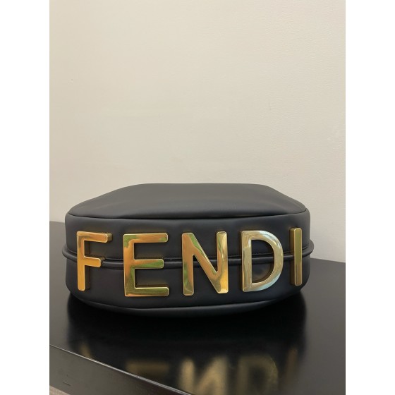 FENDI praphy underarm bag large black