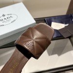 Prada leather outsole shoes