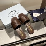 Prada leather outsole shoes