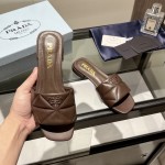 Prada leather outsole shoes