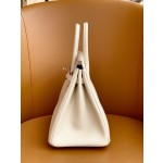 Birkin 25/30 Shake White togo Rose Gold buckle