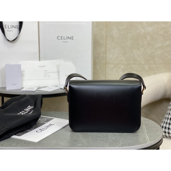 CELINE Arc de Triomphe Black Gold 𝗯𝗼𝘅 Medium Model: 187363