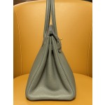 Birkin30 Almond Green Togo Gold Button