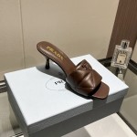 Prada leather outsole shoes