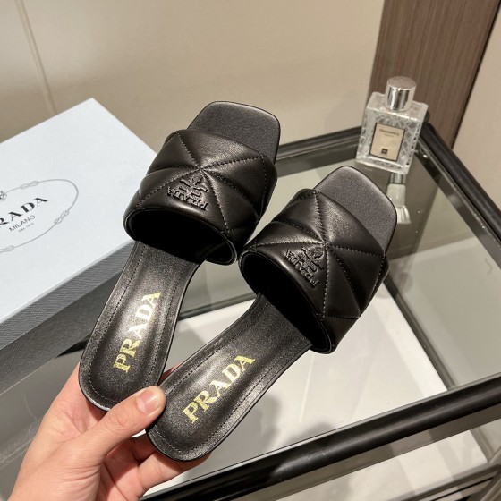 Prada leather outsole shoes