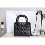 LADY DIOR Diamond Shaped Vine Black DR-081
