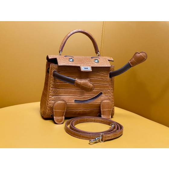 kelly doll  American crocodile top craftsmanship wax thread hand sewing