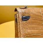 kelly doll  American crocodile top craftsmanship wax thread hand sewing