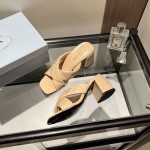 Prada leather outsole shoes