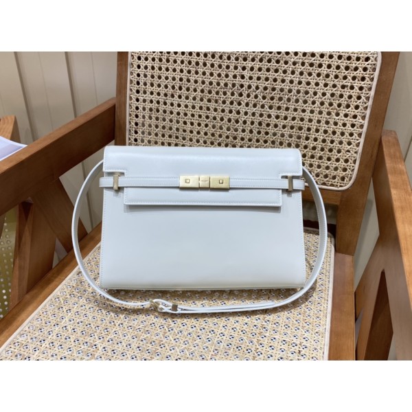 SAINT LAURENT 𝑴𝒂𝒏𝒉𝒂𝒕𝒕𝒂𝒏 〈Original leather version〉#579271