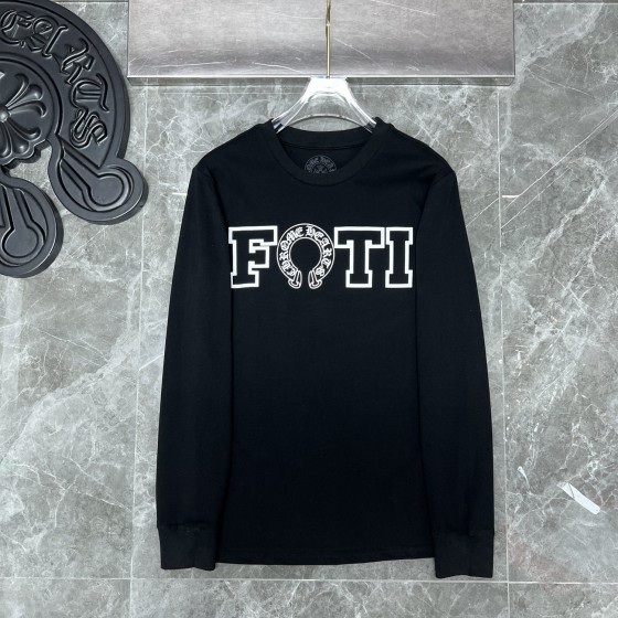 Chrome Hearts FOTI Skull Print Long Sleeve T