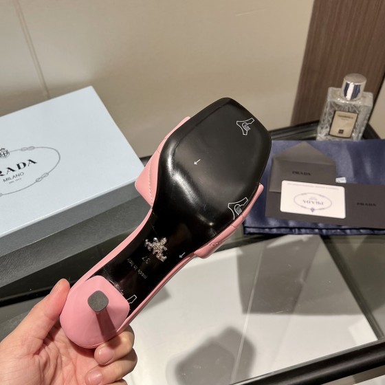 Prada leather outsole shoes